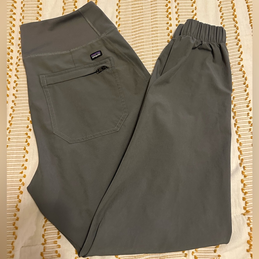 Patagonia Women's Gray Happy Hike Hiking Pants Joggers (SM) 👖🥾✨🌄